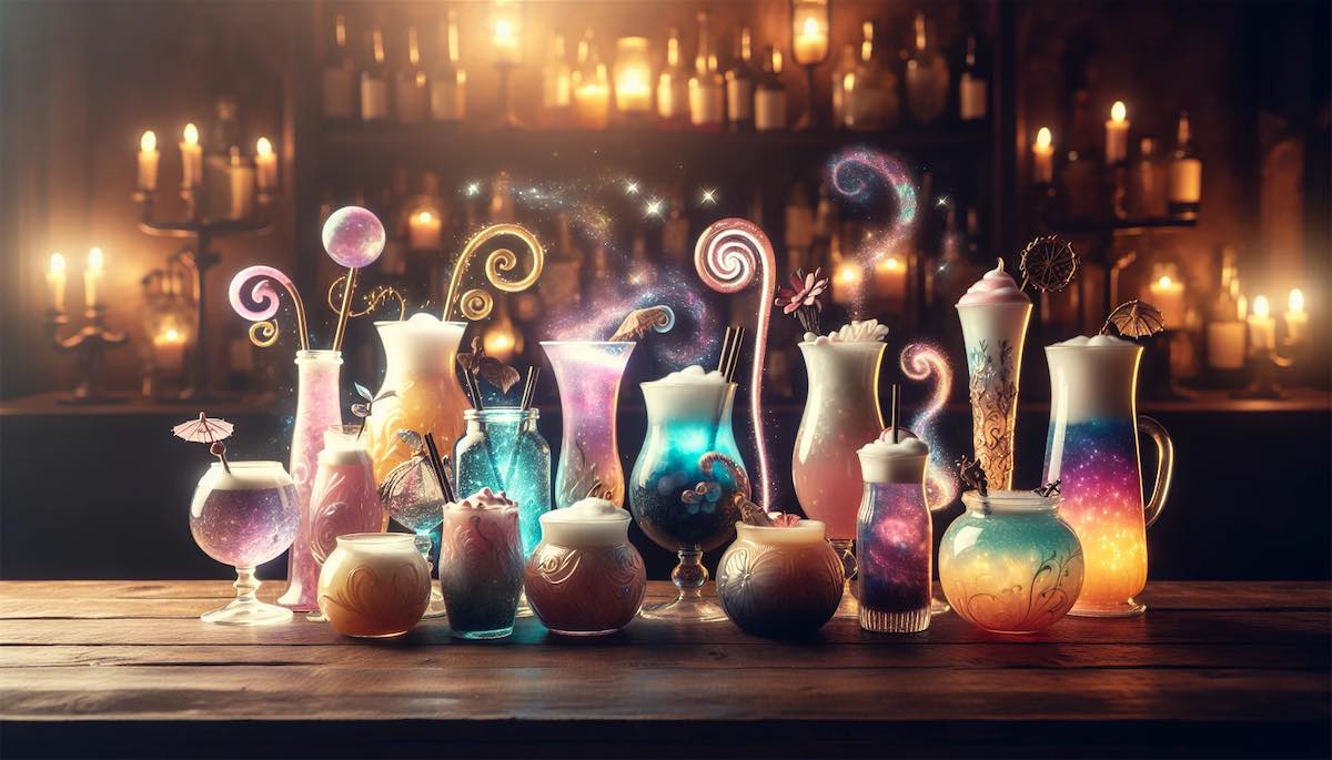 Magical alcoholic beverages